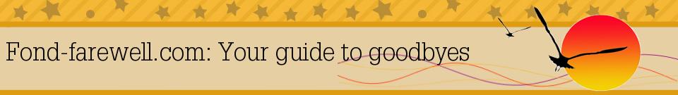 Can you help your fellow students with farewell titles? Can you help your fellow students with farewell titles?